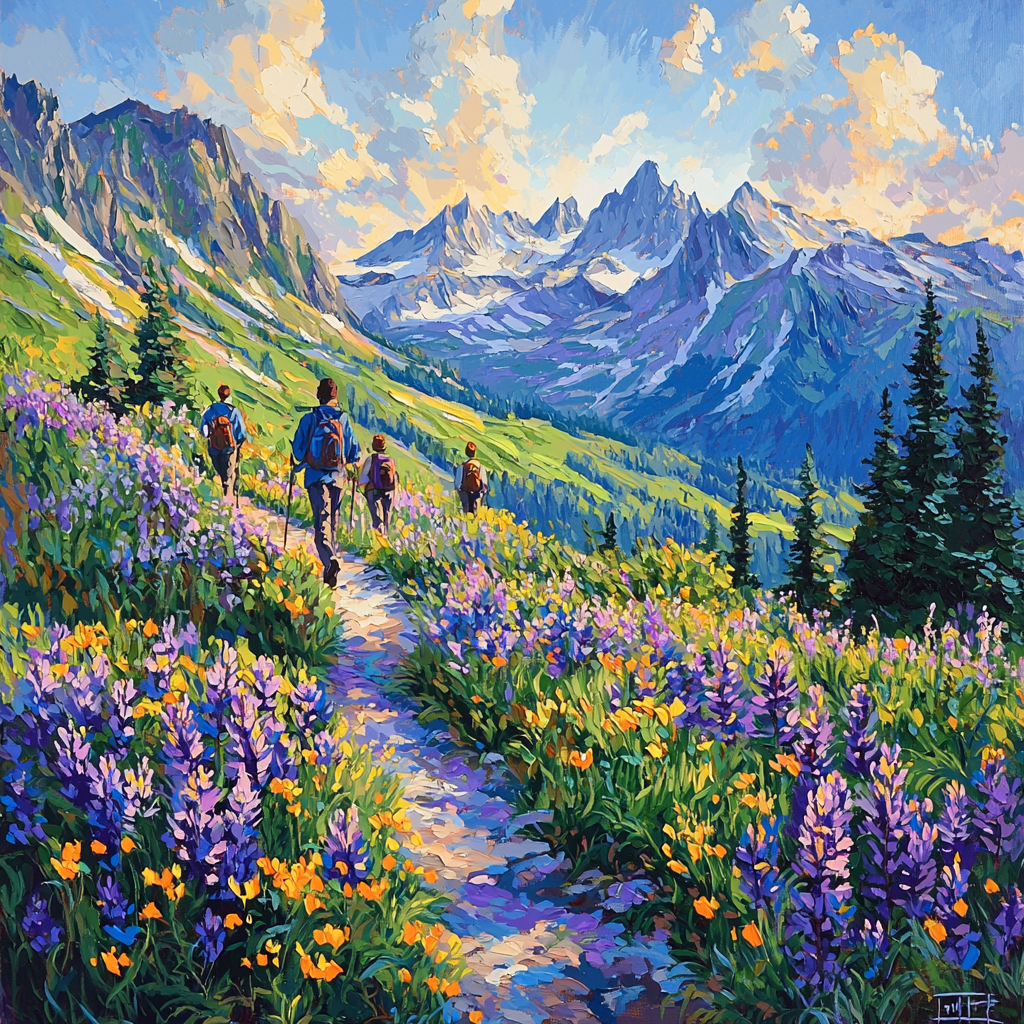 Embrace The Journey Numbered Painting Kits