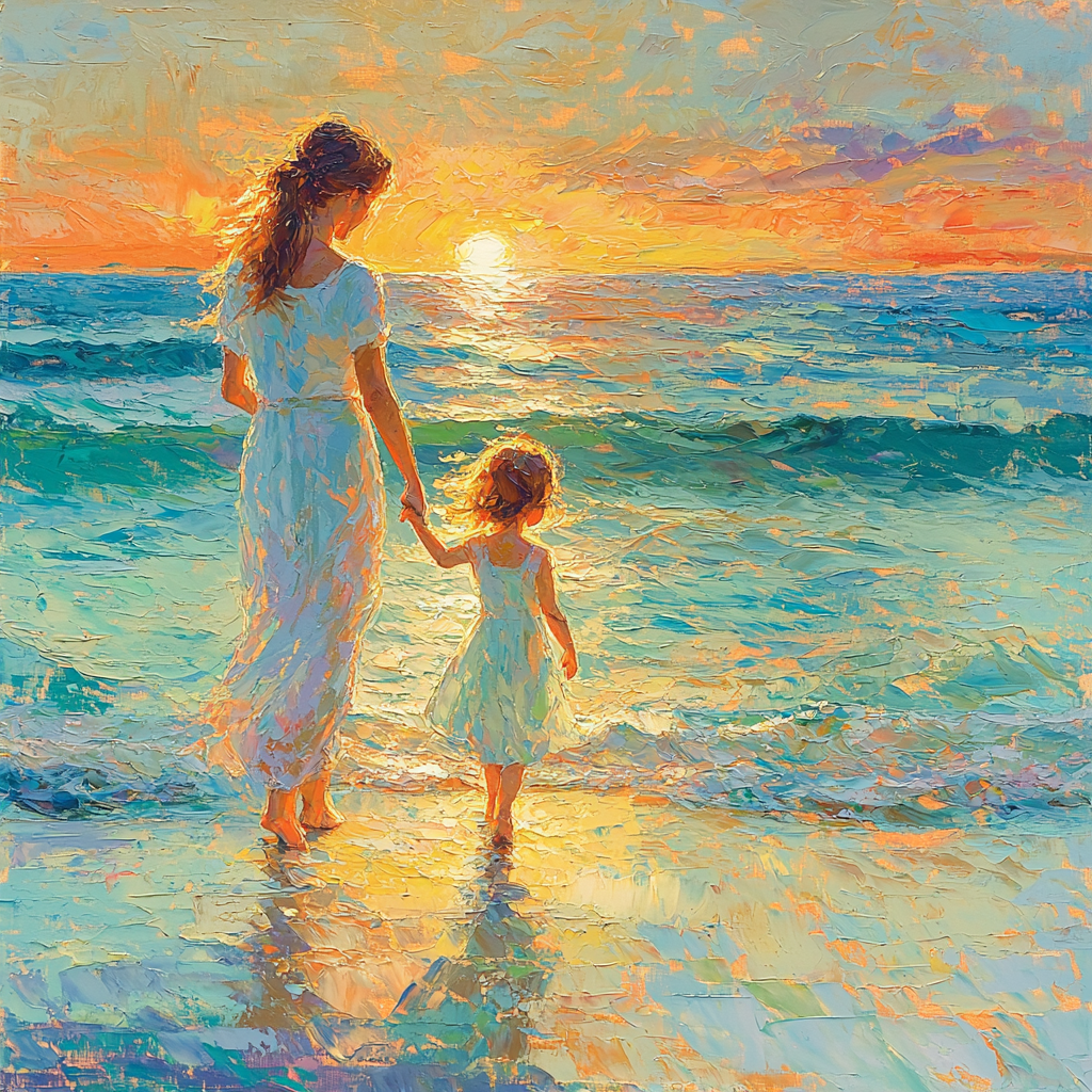 Mother's Ocean Of Love Paint By Numbers
