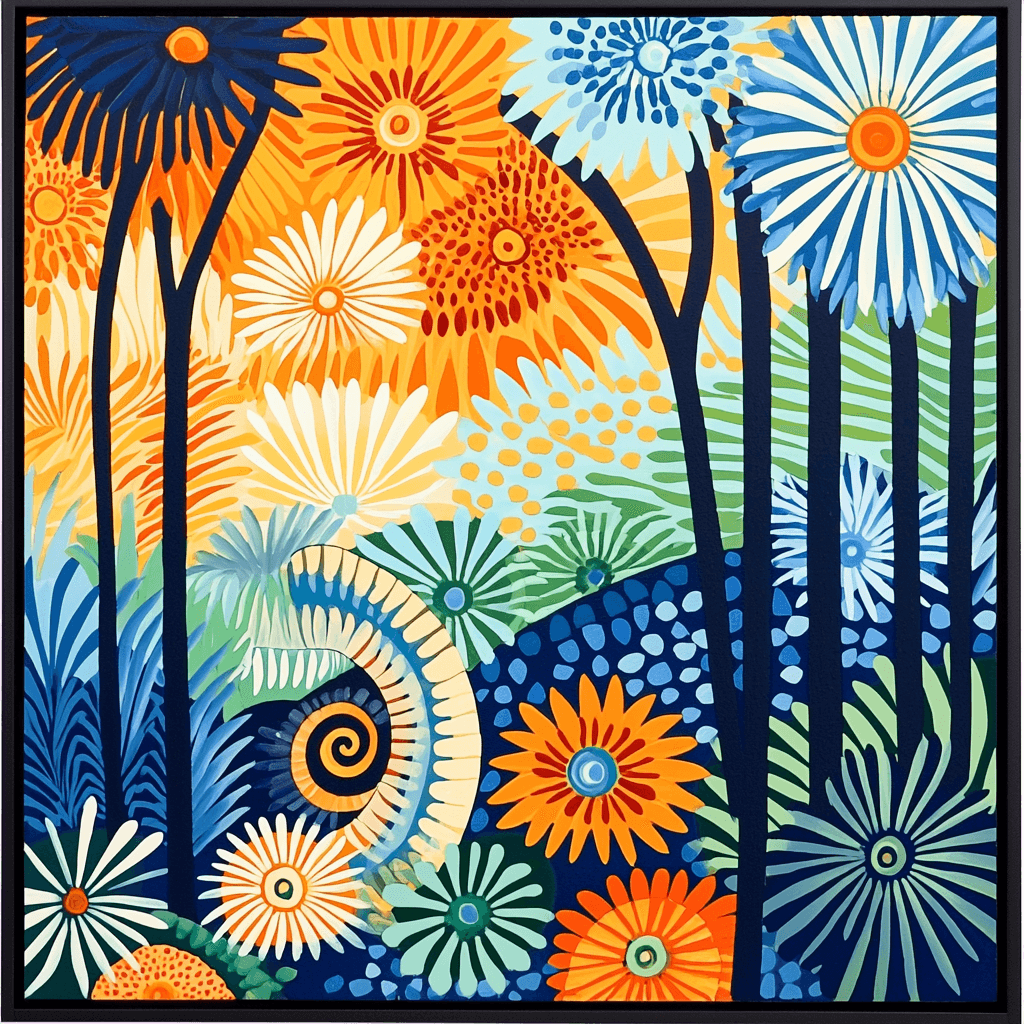 Henri Matisse Inspired Modern Bohemian Chic Paint By Numbers