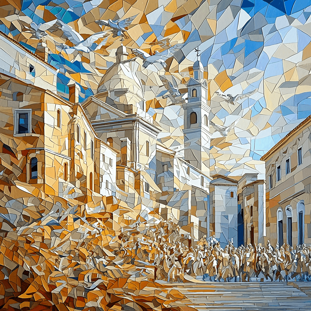 Michelangelo Inspired Michelangelo's Urban Elegance Paint By Numbers Kits