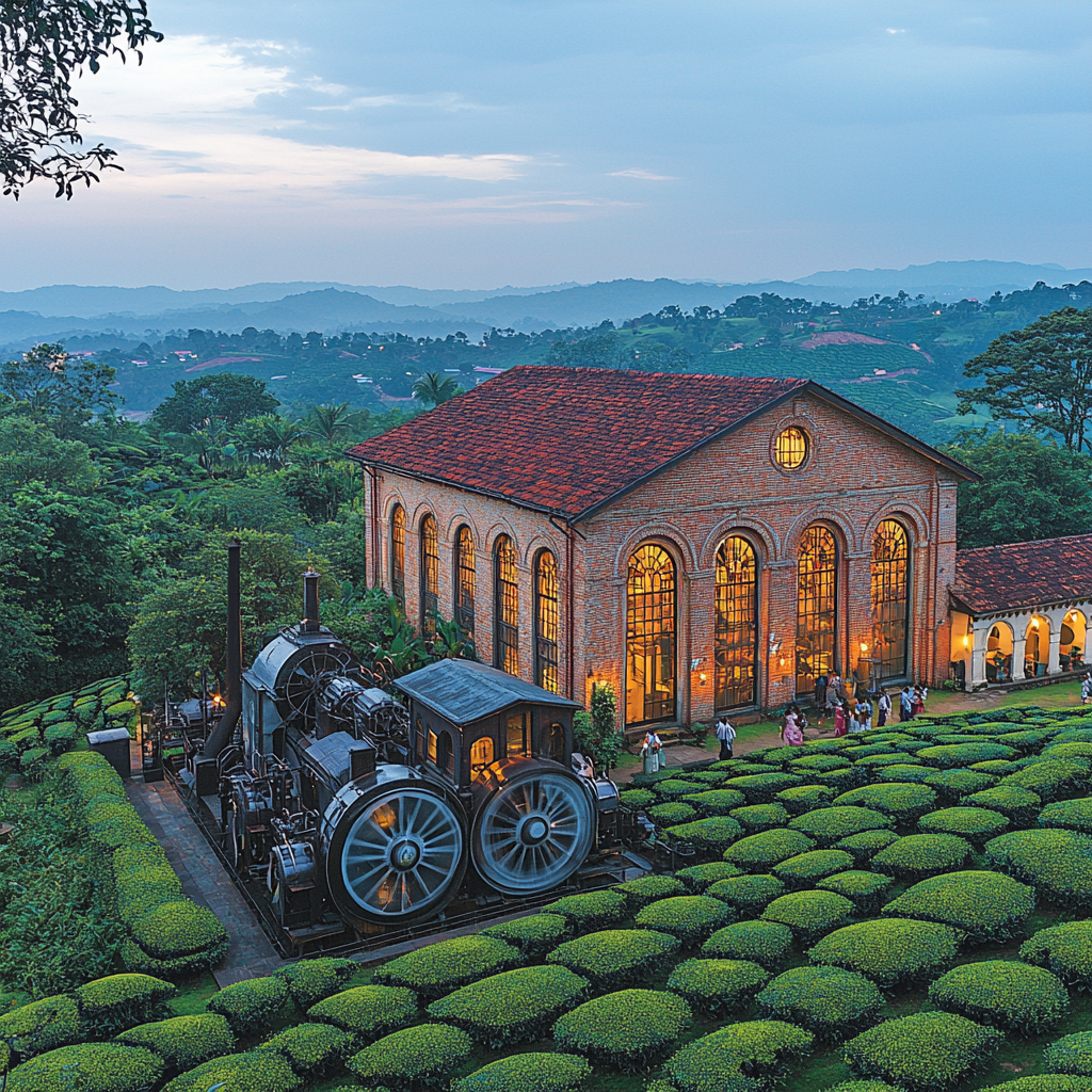 Kandy's Ceylon Tea Museum - Sri Lanka Painting By Numbers Kit