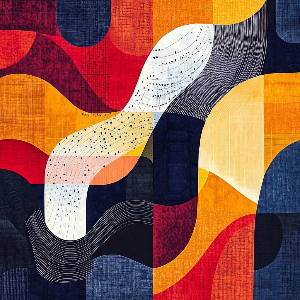 Paul Klee Inspired Abstract Melody paint by number