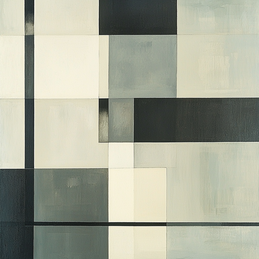 Kazimir Malevich Inspired Ethereal Abstraction Paint By Numbers Art