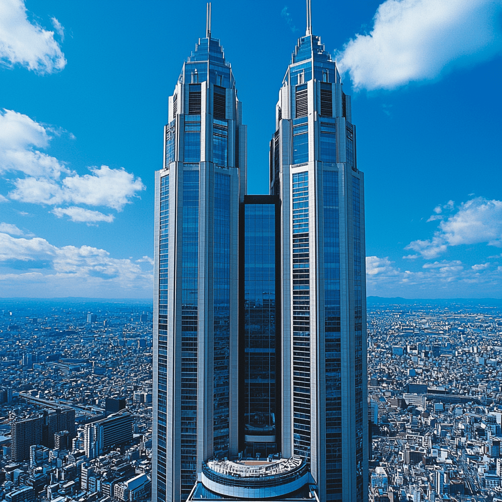 Umeda Sky Building - Osaka Numbered Painting Kits