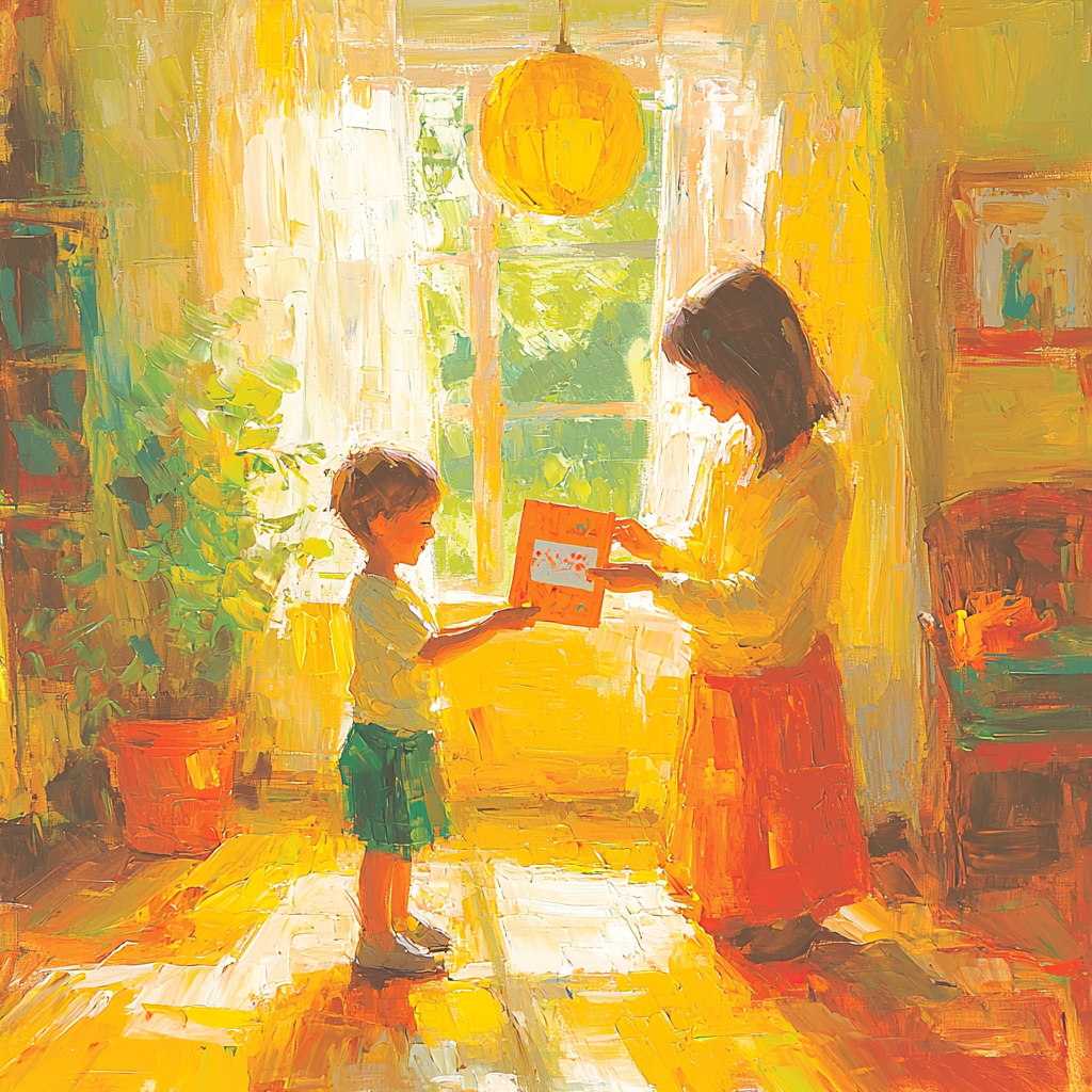 A Serenade For Mom DIY Paint By Numbers