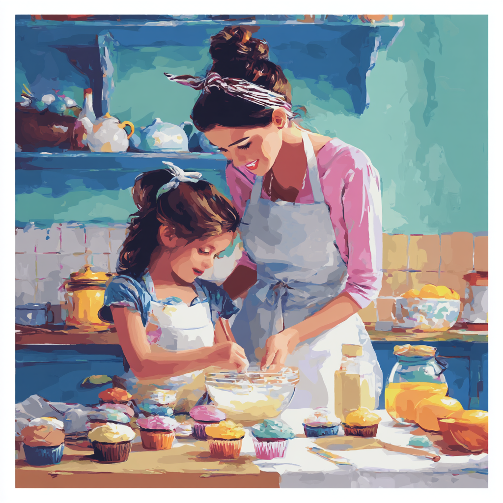 Cupcakes Of Celebration Paint By Number