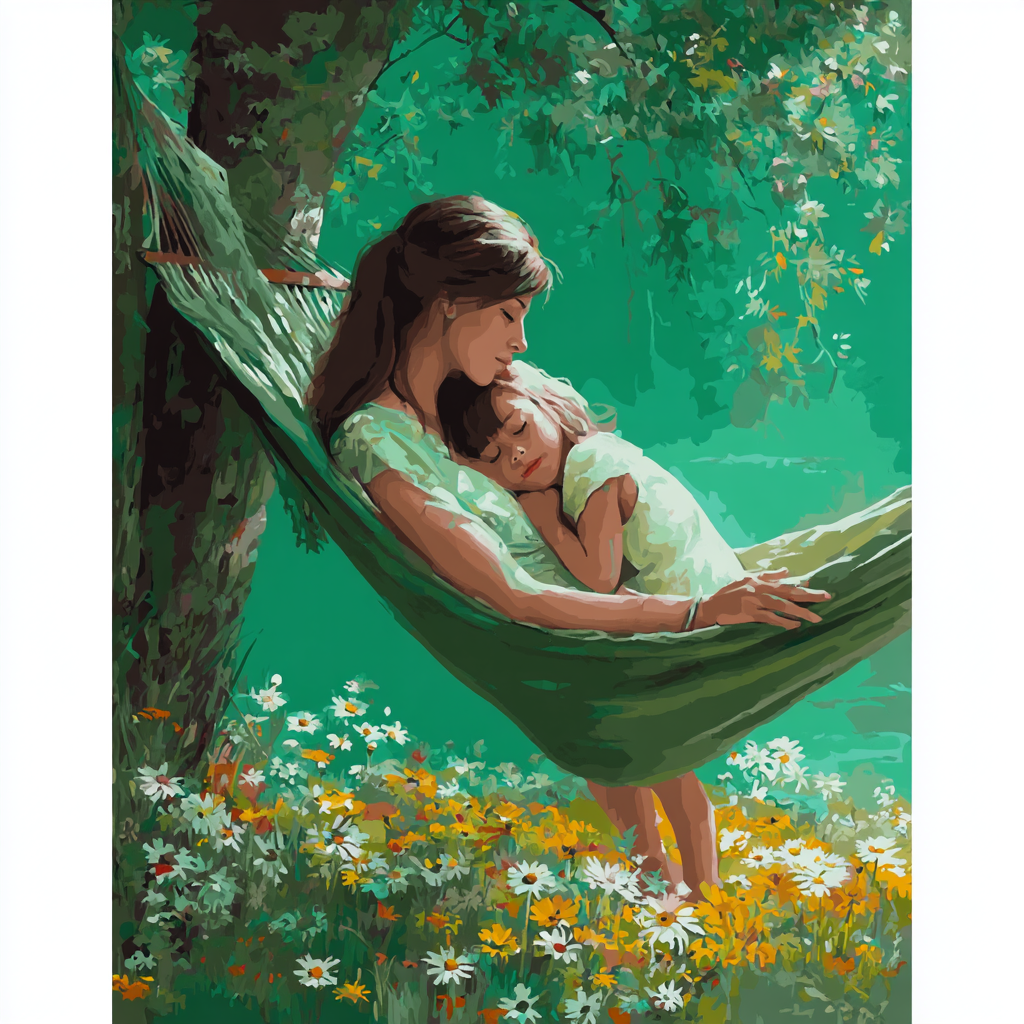 Nature’s Loving Arms Painting Number Kit