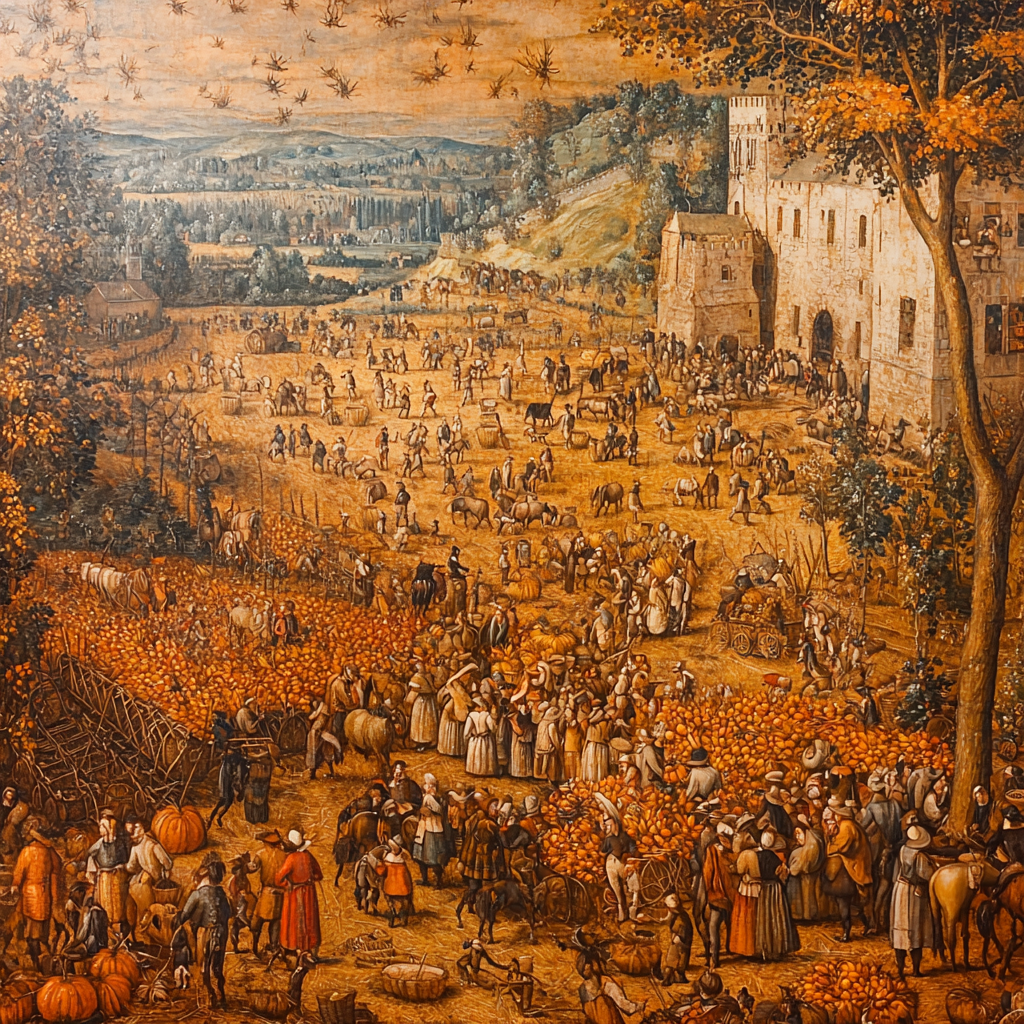 Pieter Bruegel The Elder Inspired Joyful Harvest Gathering Painting By Numbers Kit