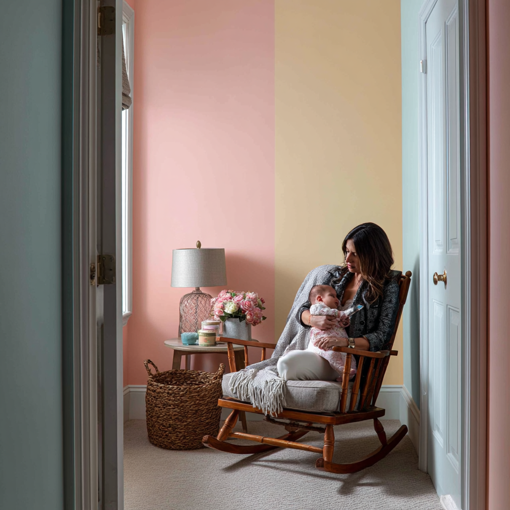 Rock-a-bye Love Number Painting