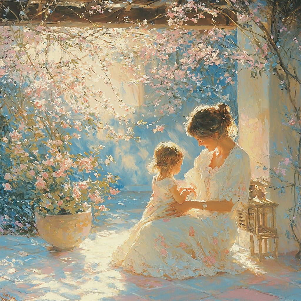 Mother’s Tender Care Numbered Painting Kits