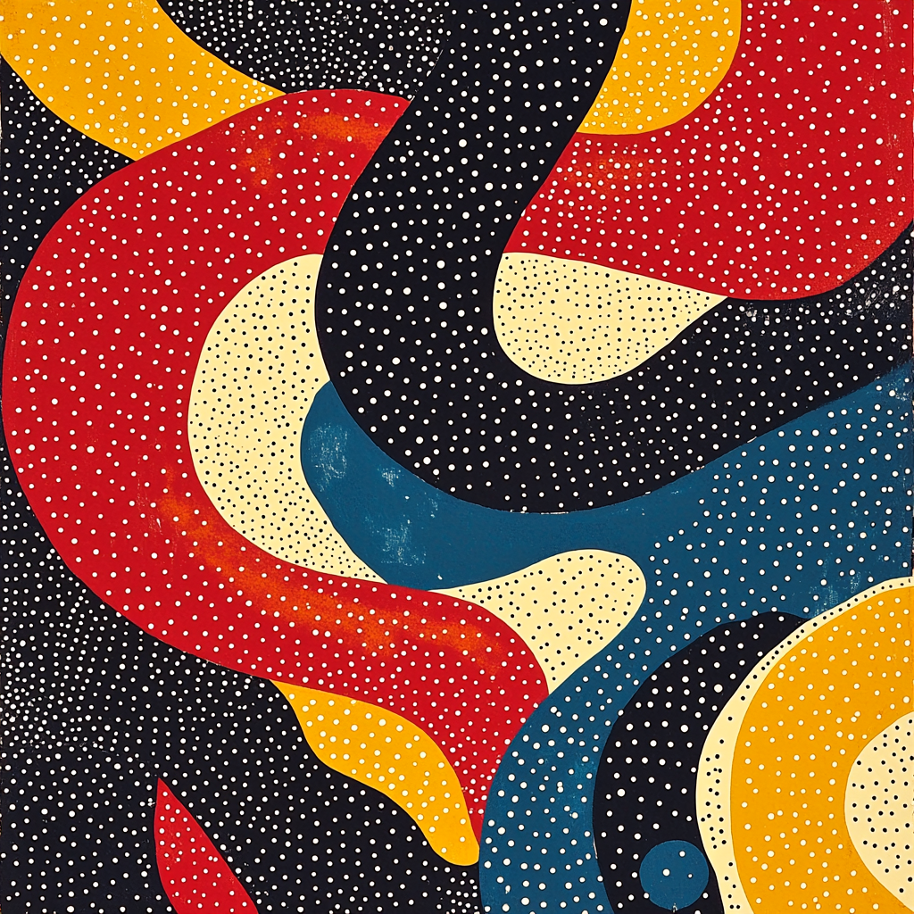 Yayoi Kusama Inspired Infinity Blossom Paint By Color