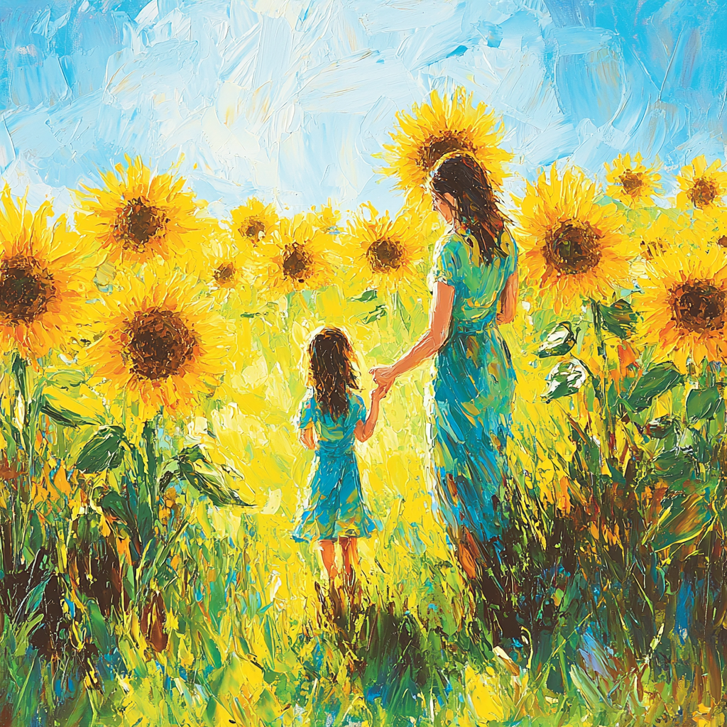 Blooming Affection Paint By Numbers Art