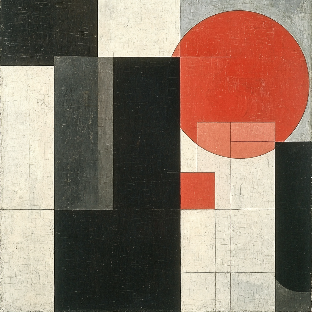 Kazimir Malevich Inspired Visionary Geometry Paint By Numbers Kits