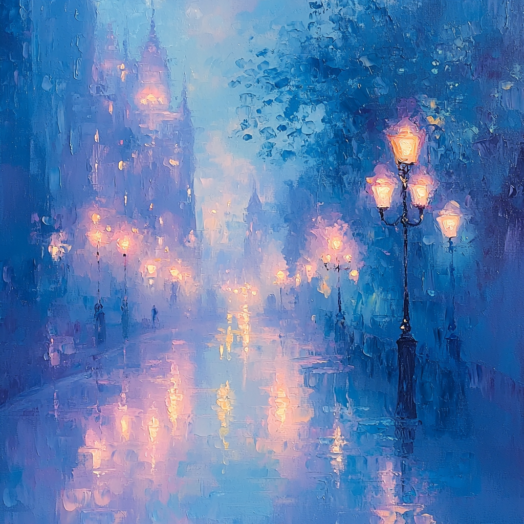 Edgar Degas Inspired Twilight Ballet's Reflections Paint By Numbers Kits