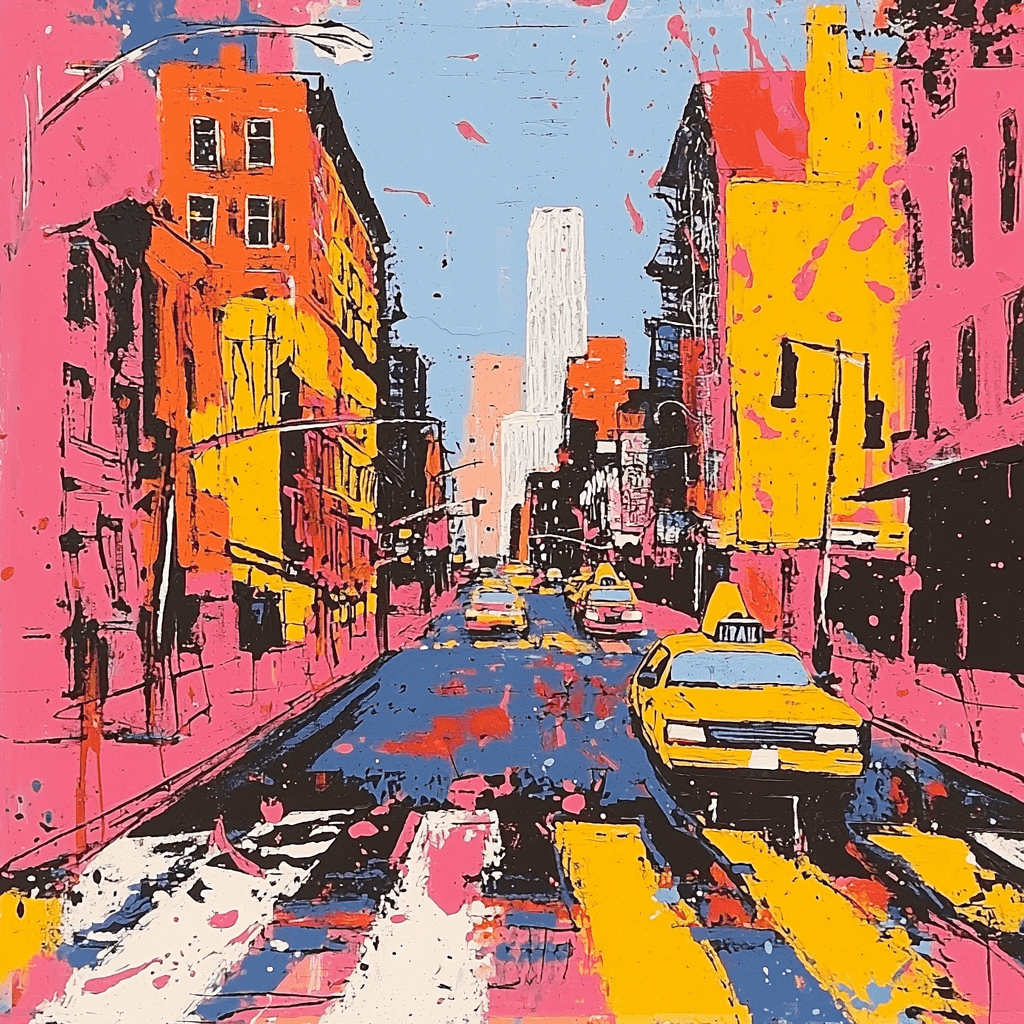 Jean-Michel Basquiat Inspired Energetic Street Vibes Paint By Numbers Art