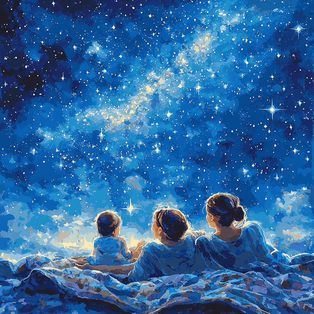 Silent Stars Painting Number Kit