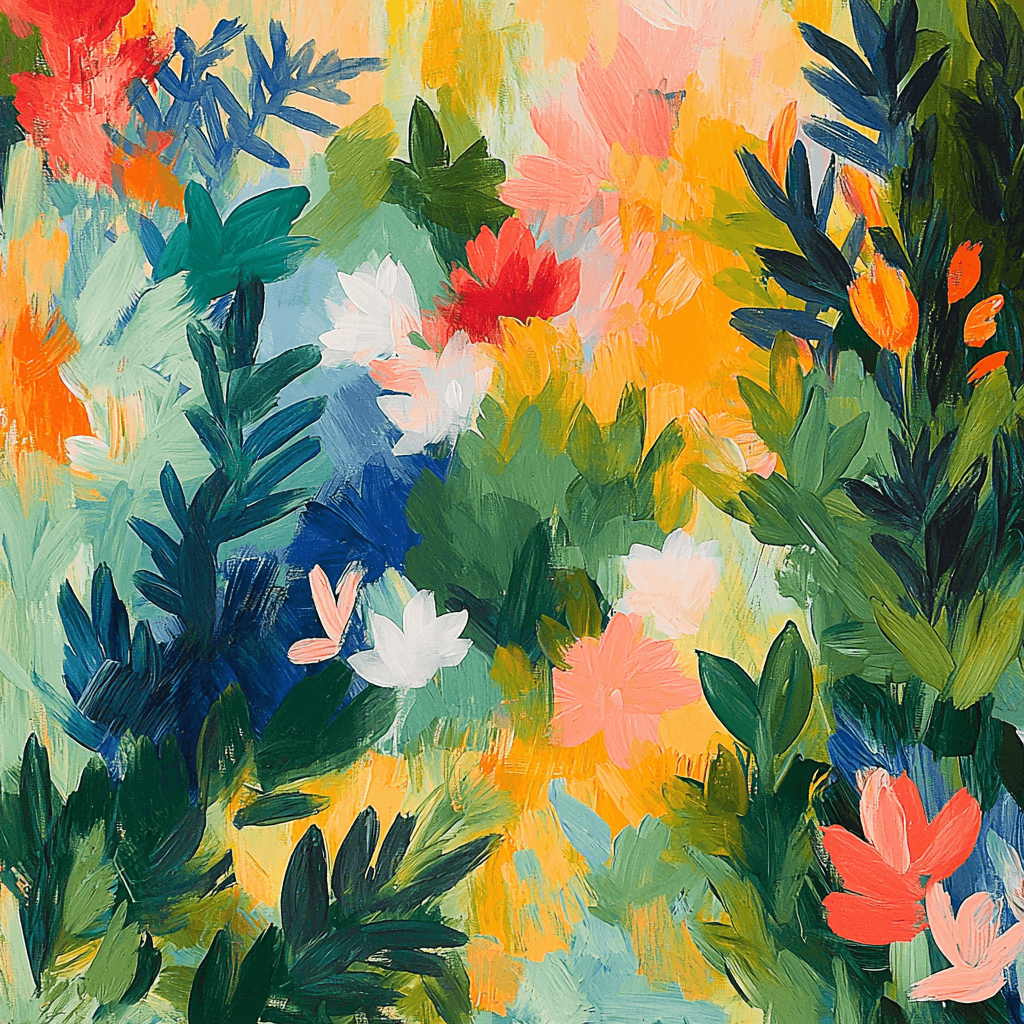 Frida Kahlo Inspired Garden Of Emotional Resilience Painting Number Kit