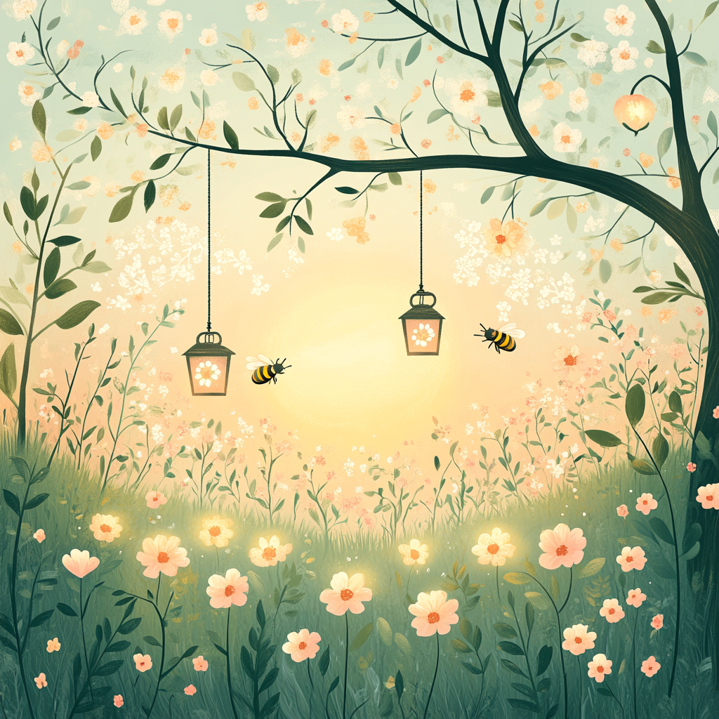 Flora Fairy Garden DIY paint by numbers