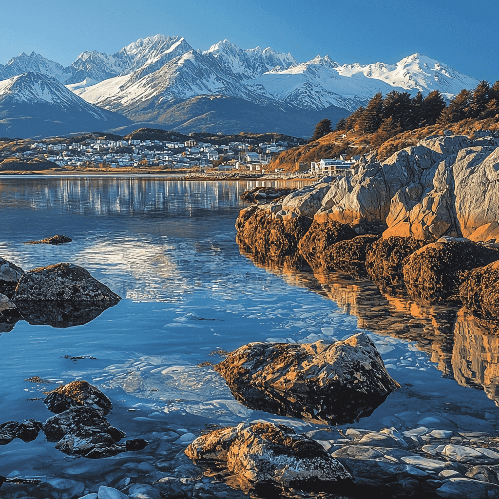 Ushuaia - Tierra Del Fuego Painting Number Kit