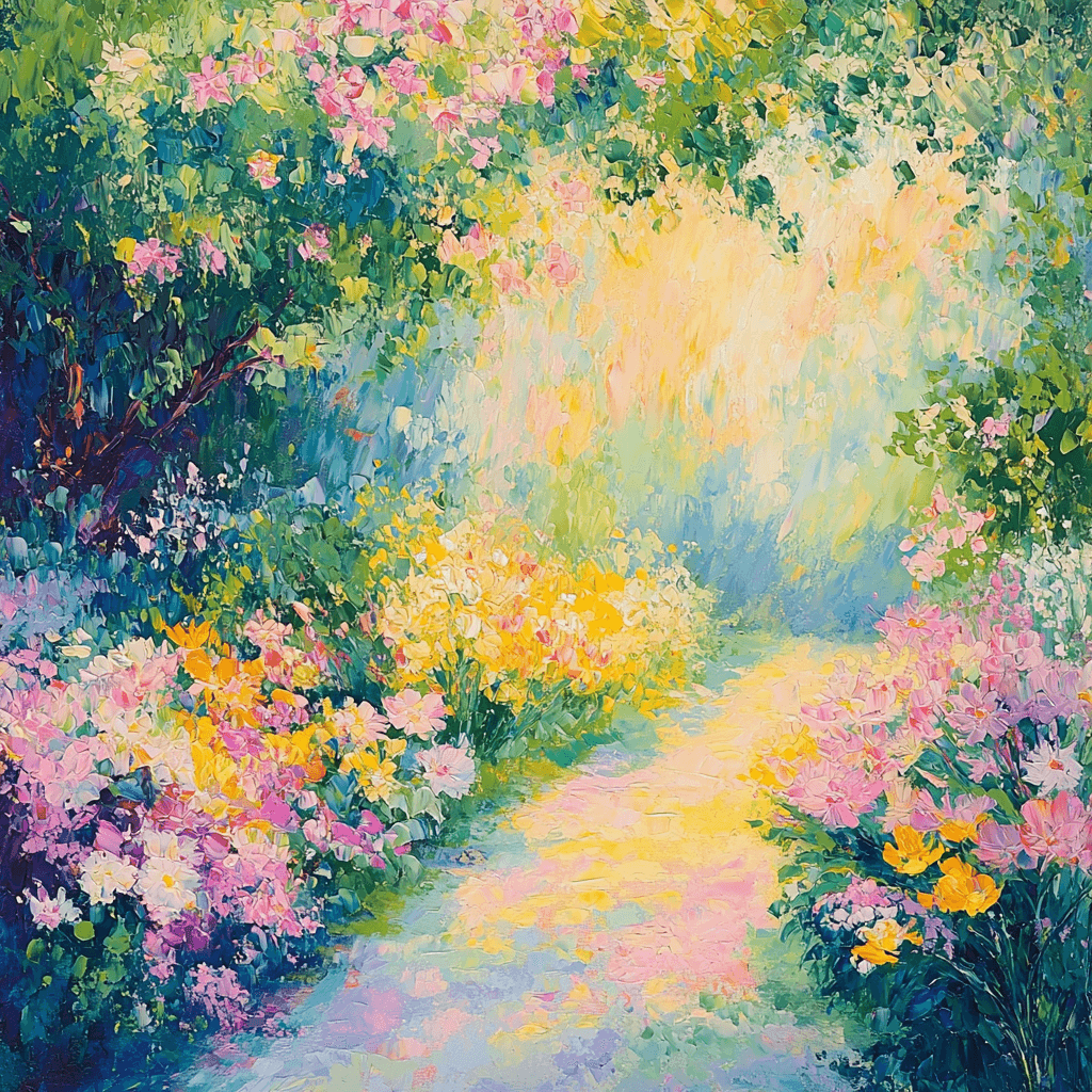 Pierre-Auguste Renoir Inspired Springtime Awakening DIY Paint By Numbers