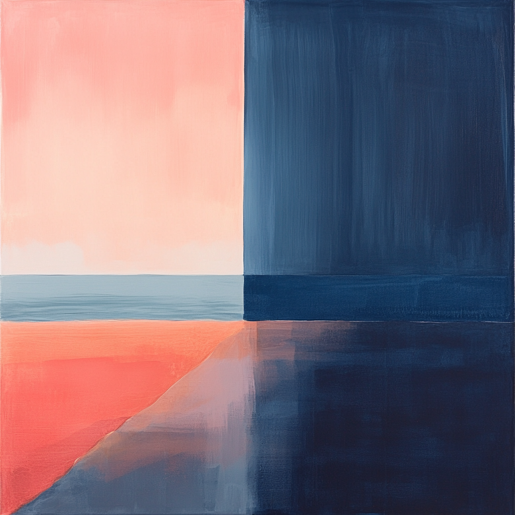 Rothko Inspired Sea Of Quiet paint by numbers