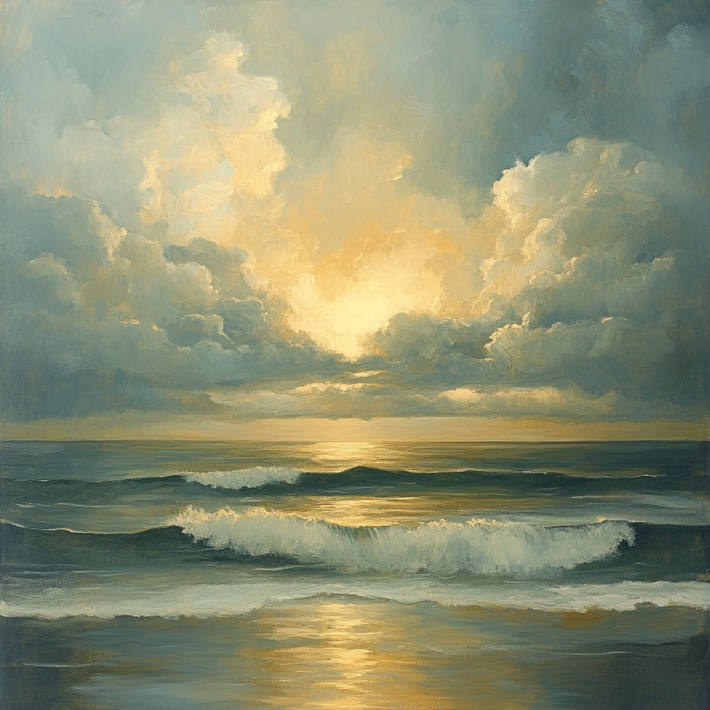 J.M.W. Turner Inspired Storm At Sea Numbered painting kits