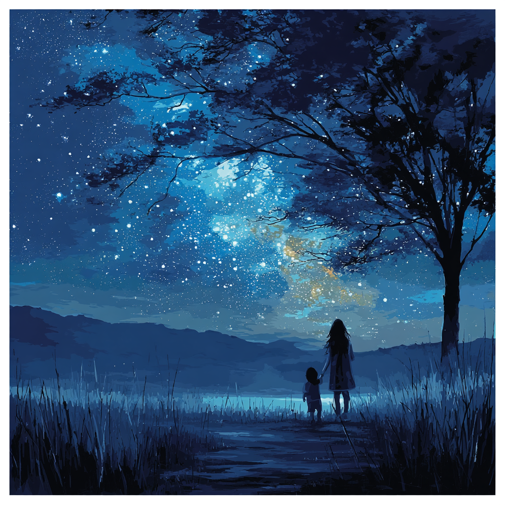 Evening Stars Painting Number Kit
