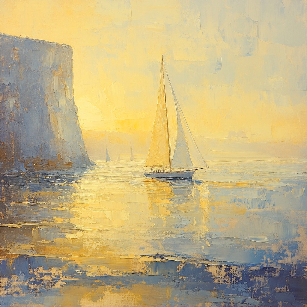 J.M.W. Turner Inspired Sea Of Light Painting by numbers kit