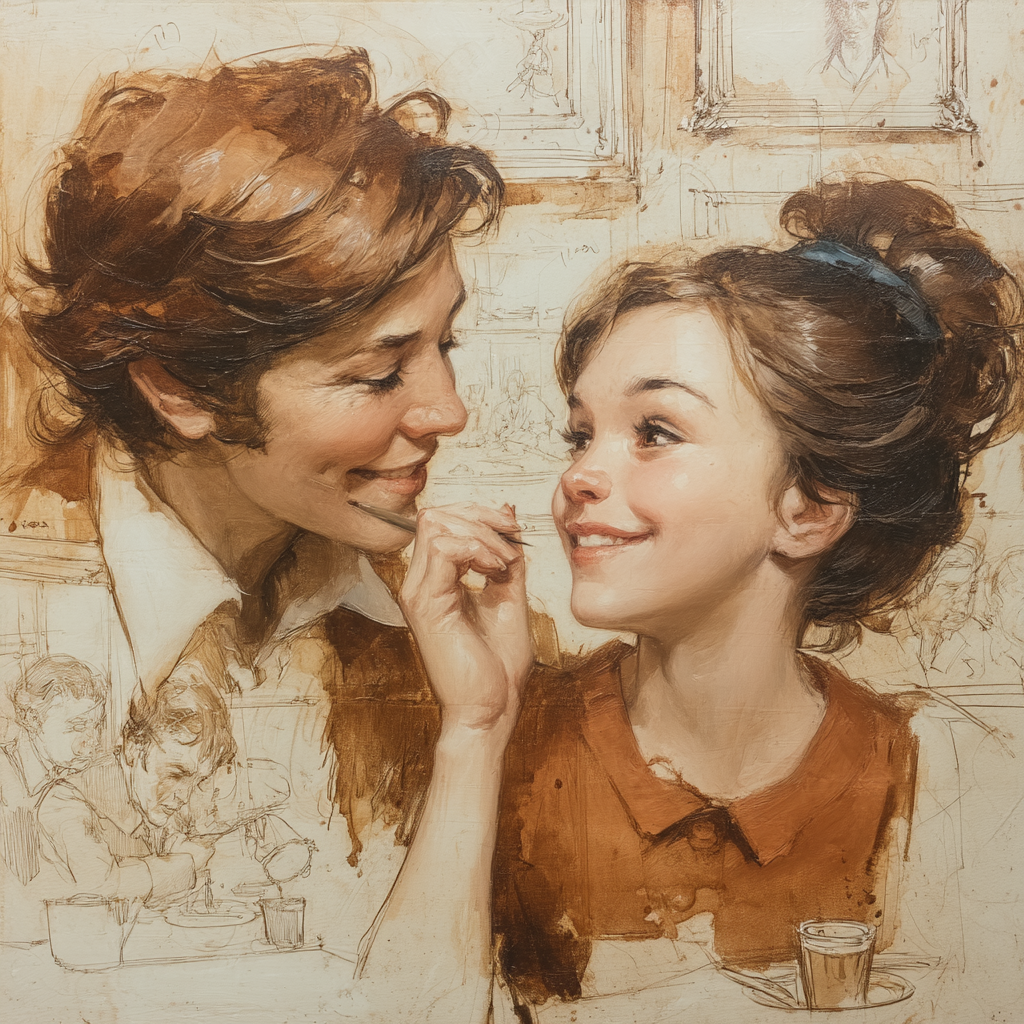 Together Through Time Paint By Numbers Art