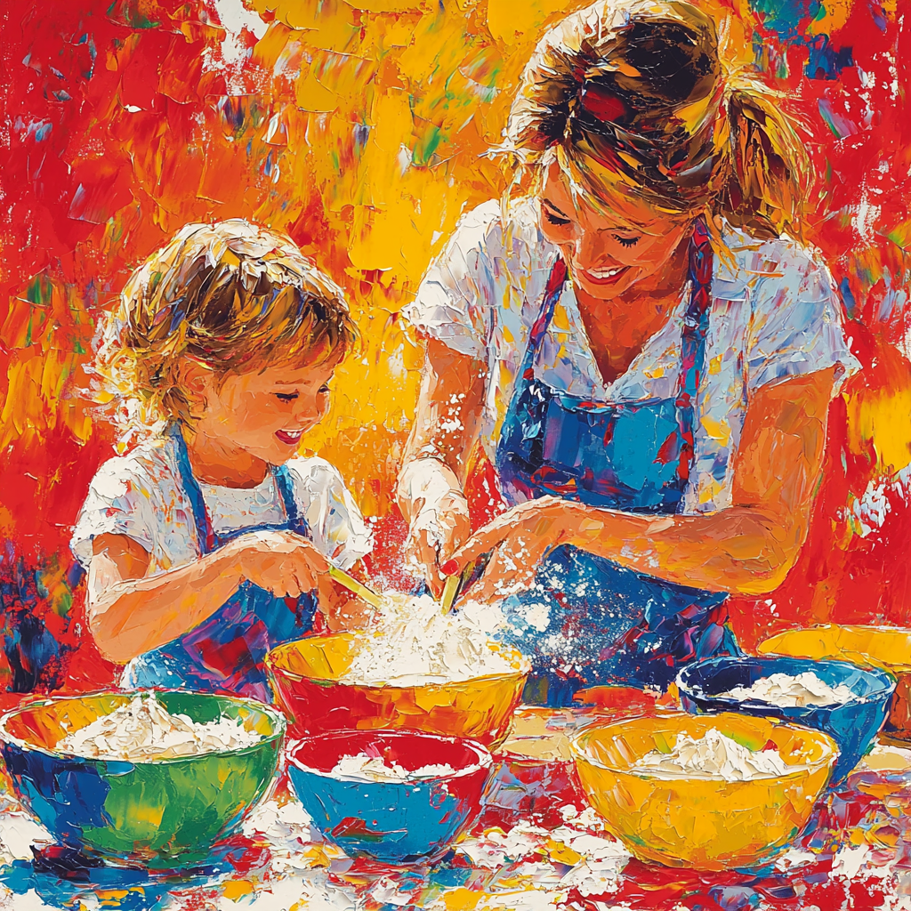 Cherished Times In The Kitchen Paint By Numbers