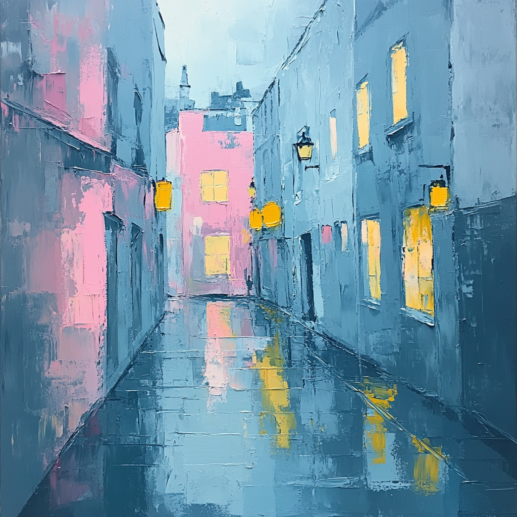 Claude Monet Inspired Rouen Light Study In Rain Paint by numbers art