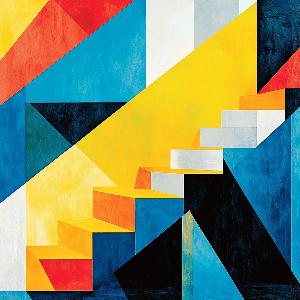 Paul Cézanne Inspired Energizing Geometry Painting Number Kit