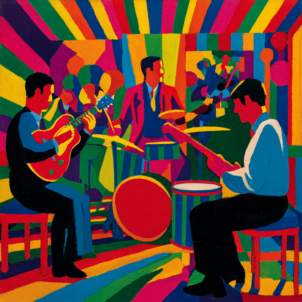 Henri Matisse Inspired Indoor Music Concert Painting by numbers kit