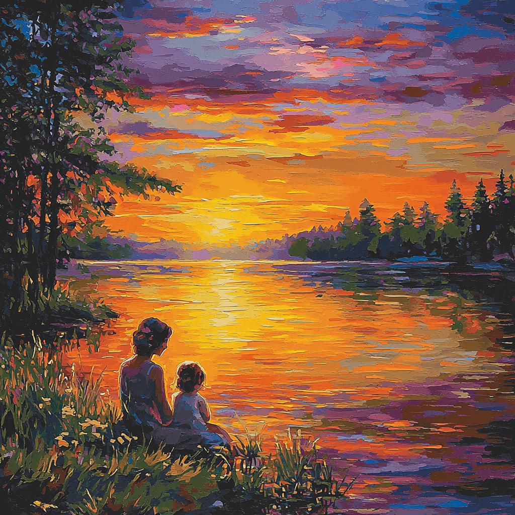 Evening Harmony Painting Number Kit