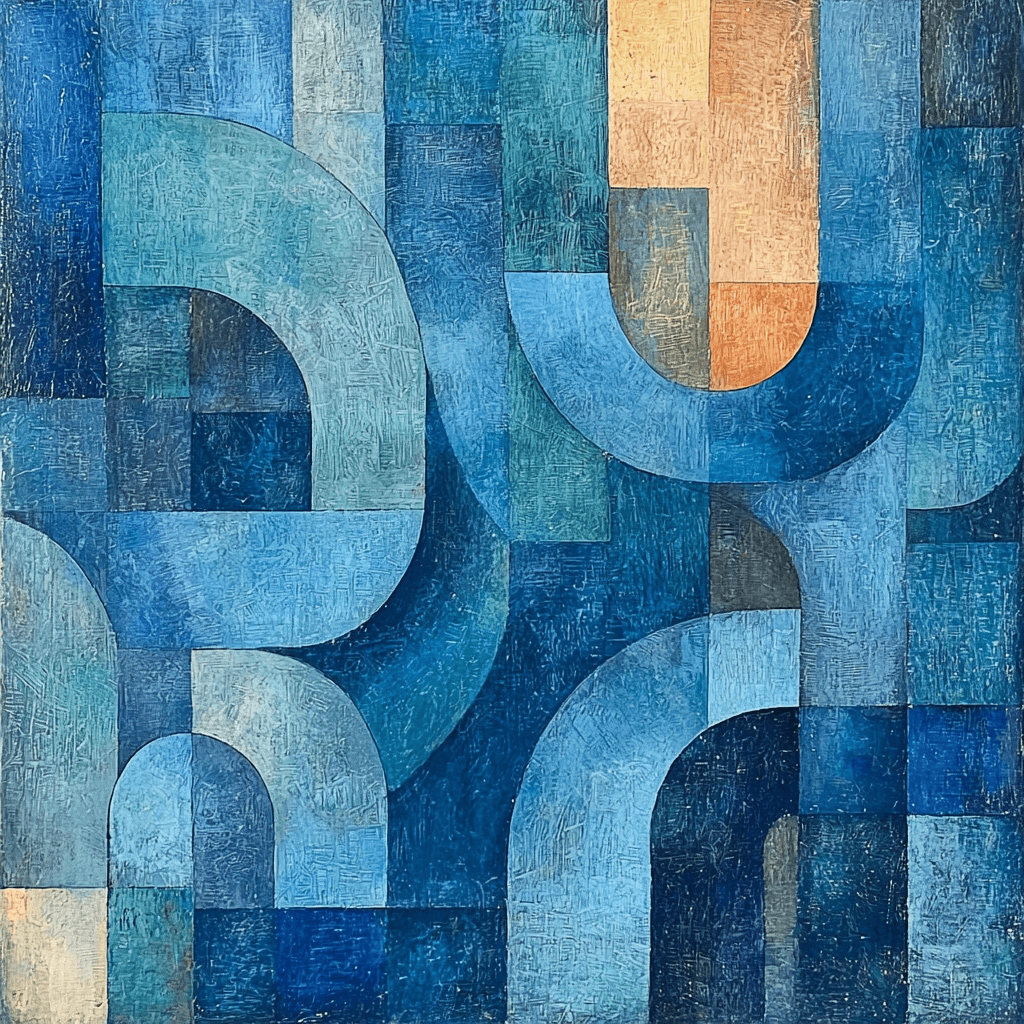 Paul Klee Inspired Harmonic Labyrinths Numbered Painting Kits