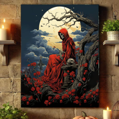  Arttoplus Halloween Skull Paint by Numbers Kit