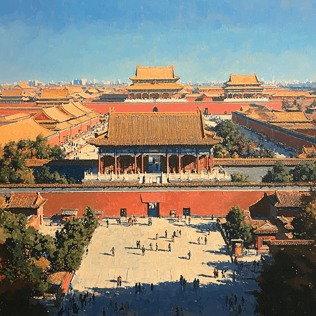 The Forbidden City Paint By Color