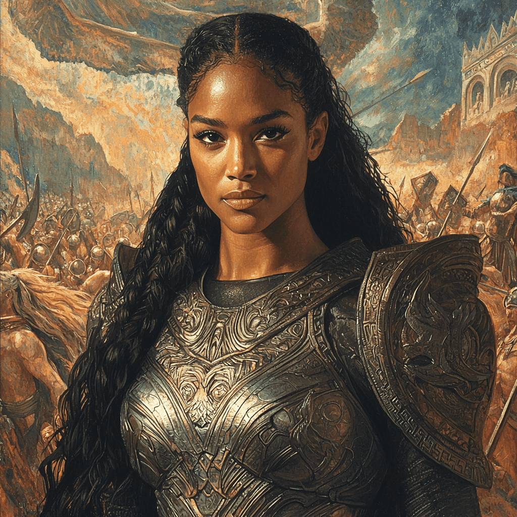 Tessa Thompson: The Empowered Pioneer Of Representation Paint By Numbers Art