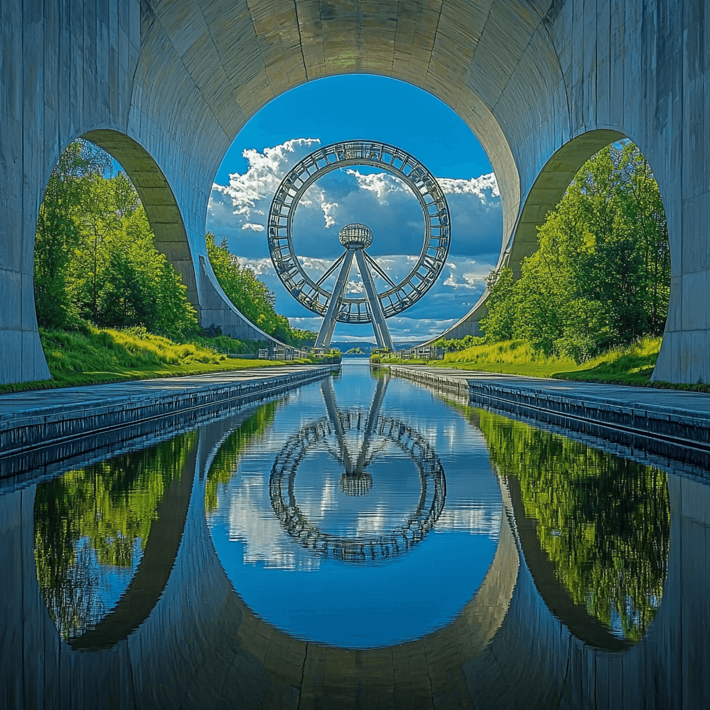 Falkirk Wheel Numbered Painting Kits