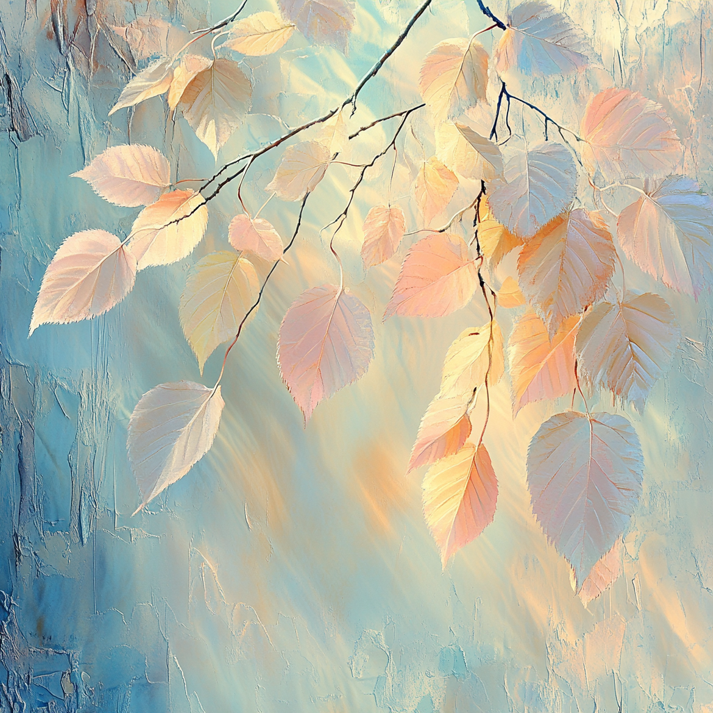 Edgar Degas Inspired Whispering Leaves paint by numbers