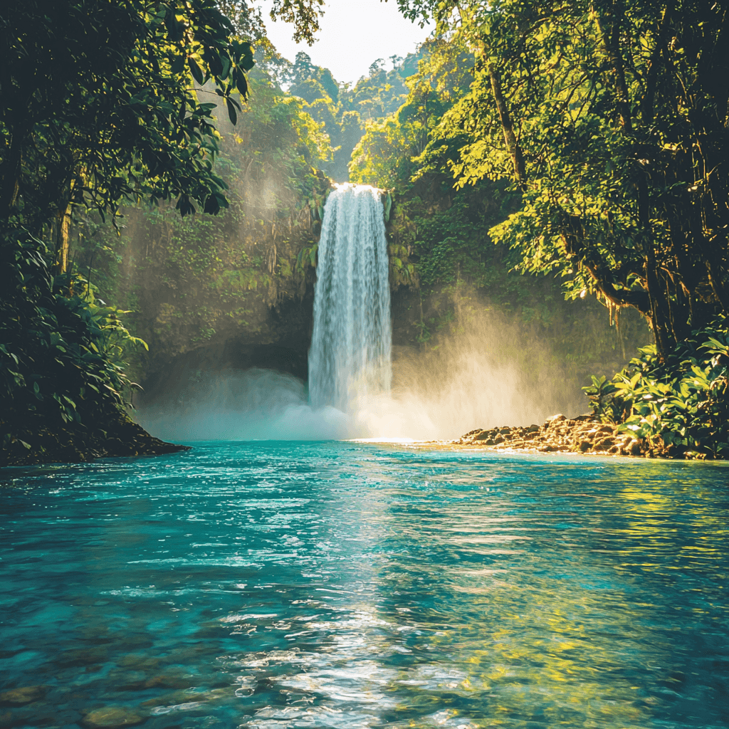 Río Celeste DIY Paint By Numbers