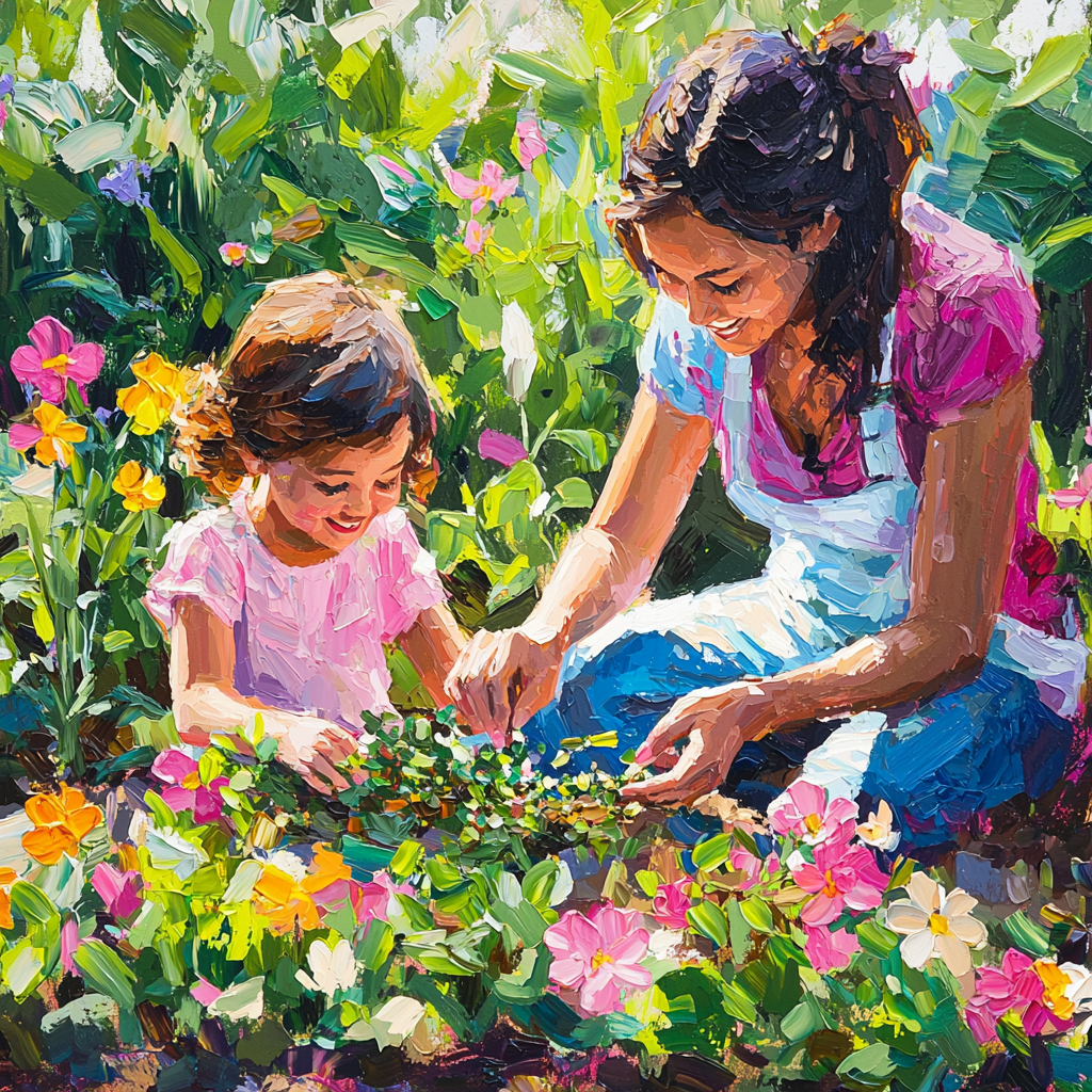 Potted Pleasures Paint By Number