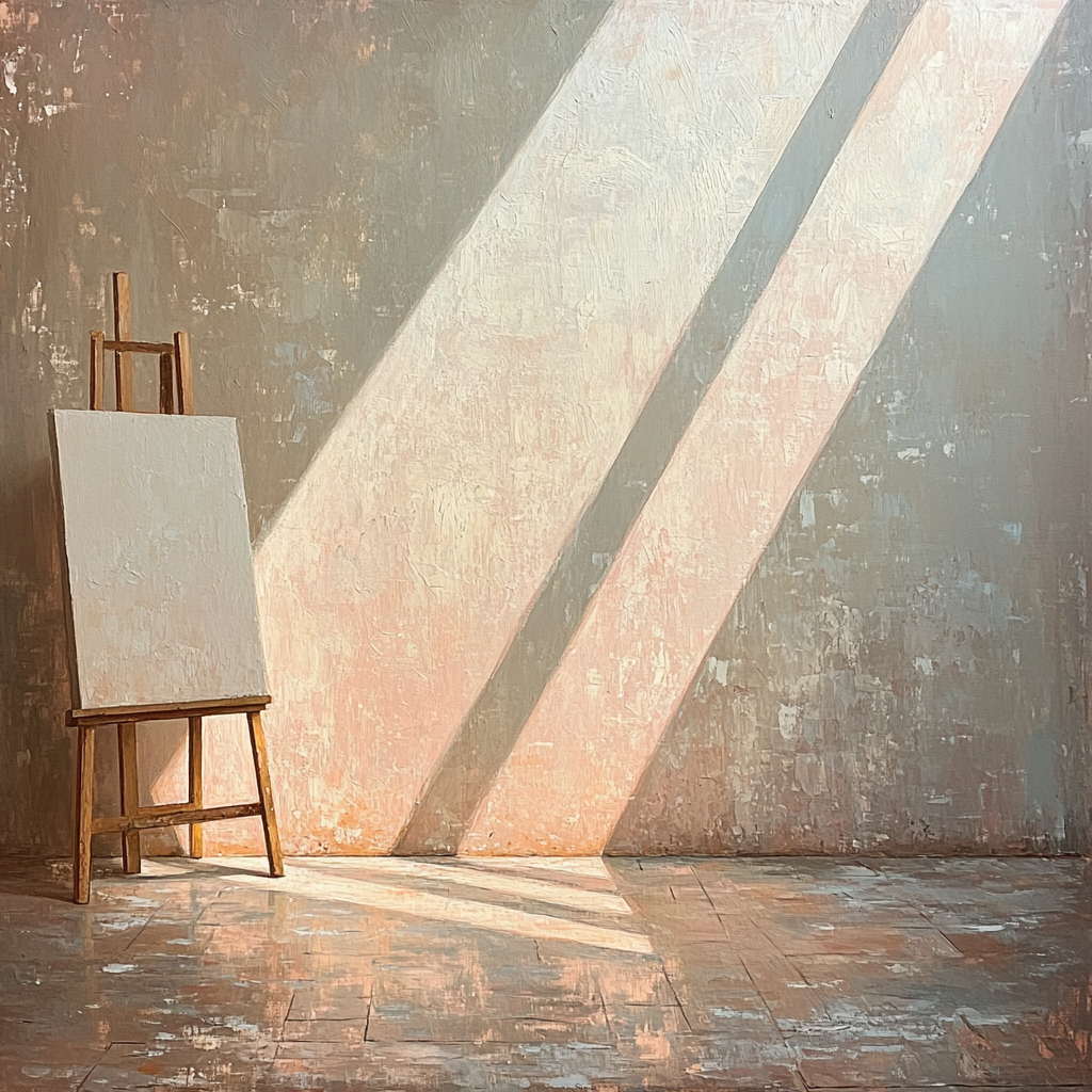 Edgar Degas Inspired Silent Atelier Light Paint by numbers kits