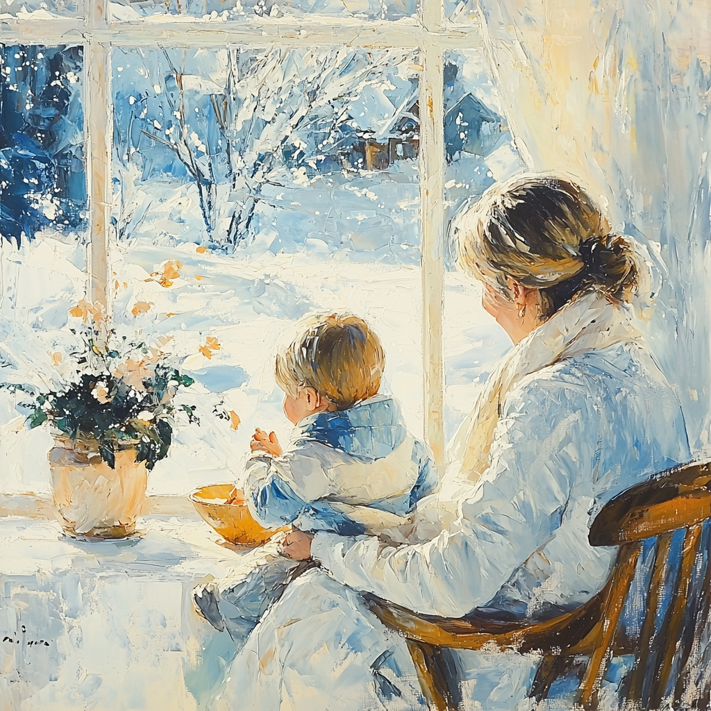 Winter Warmth DIY Paint By Numbers