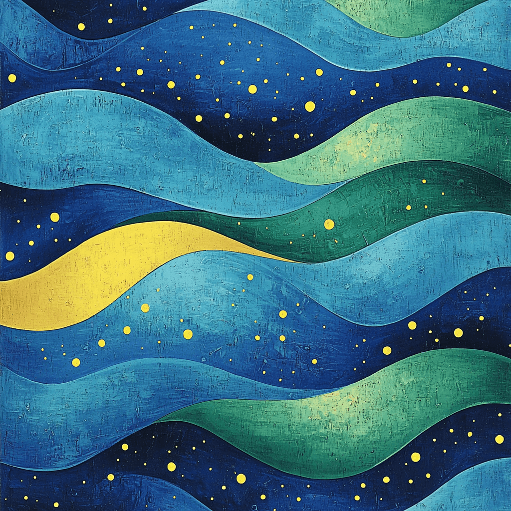 Joan Miro Inspired Mystical Ocean Paint By Numbers Kits