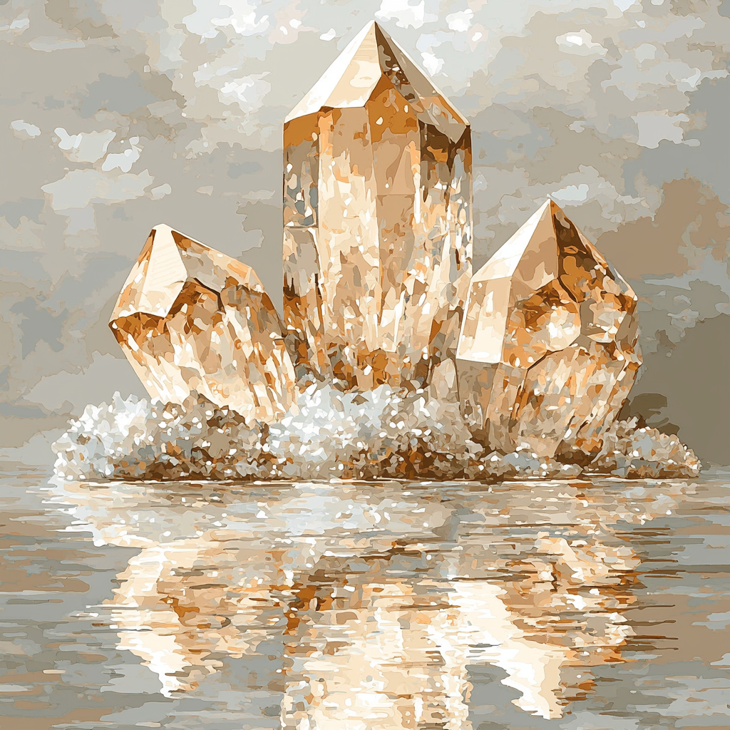 Leonardo Da Vinci Inspired Crystals Of Light Paint By Number