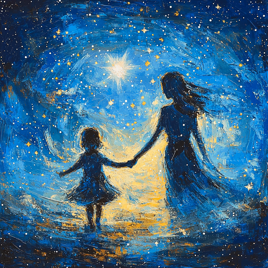 Guiding Stars Of Motherhood Paint By Number