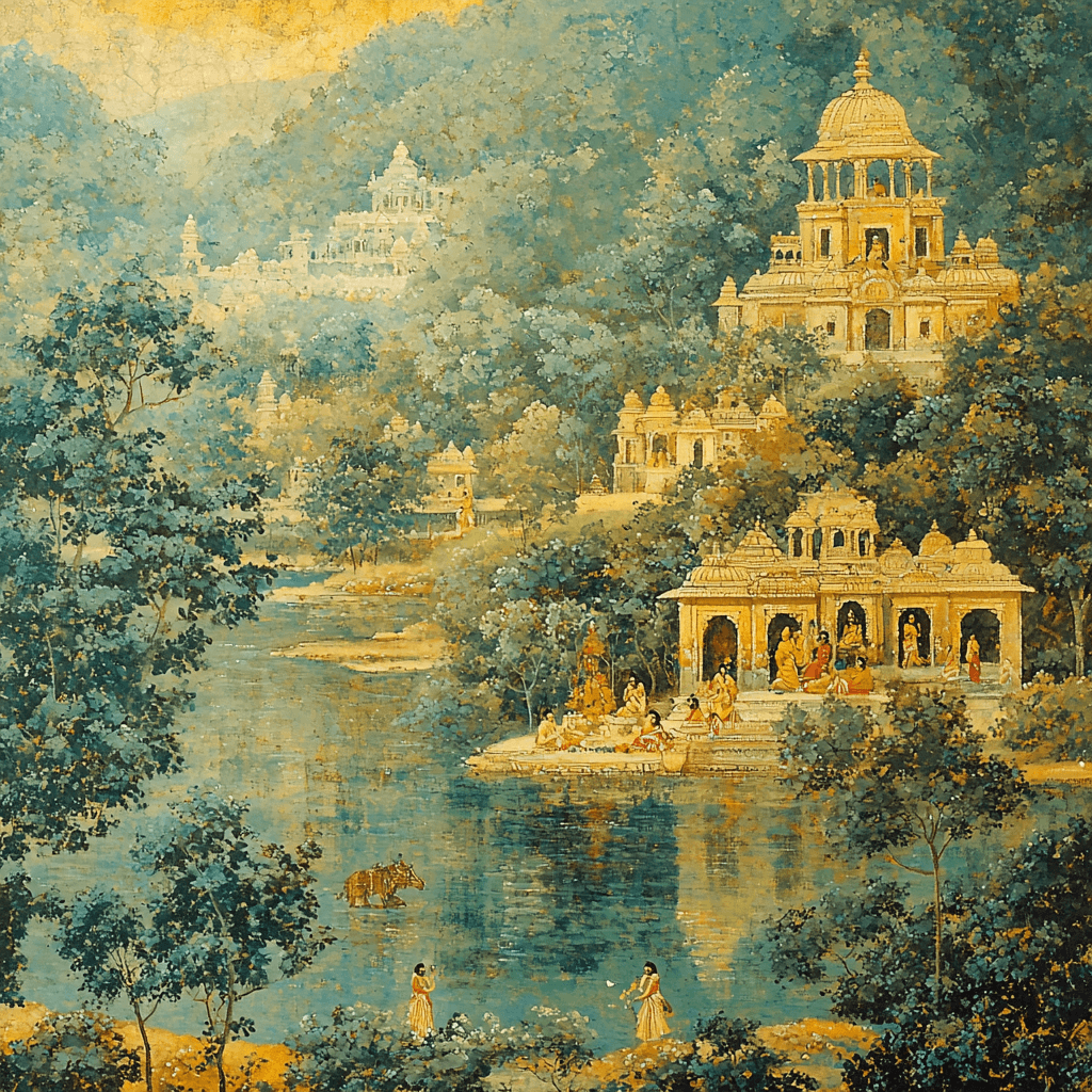 Nandalal Bose Inspired Mythical Reverie DIY Paint By Numbers