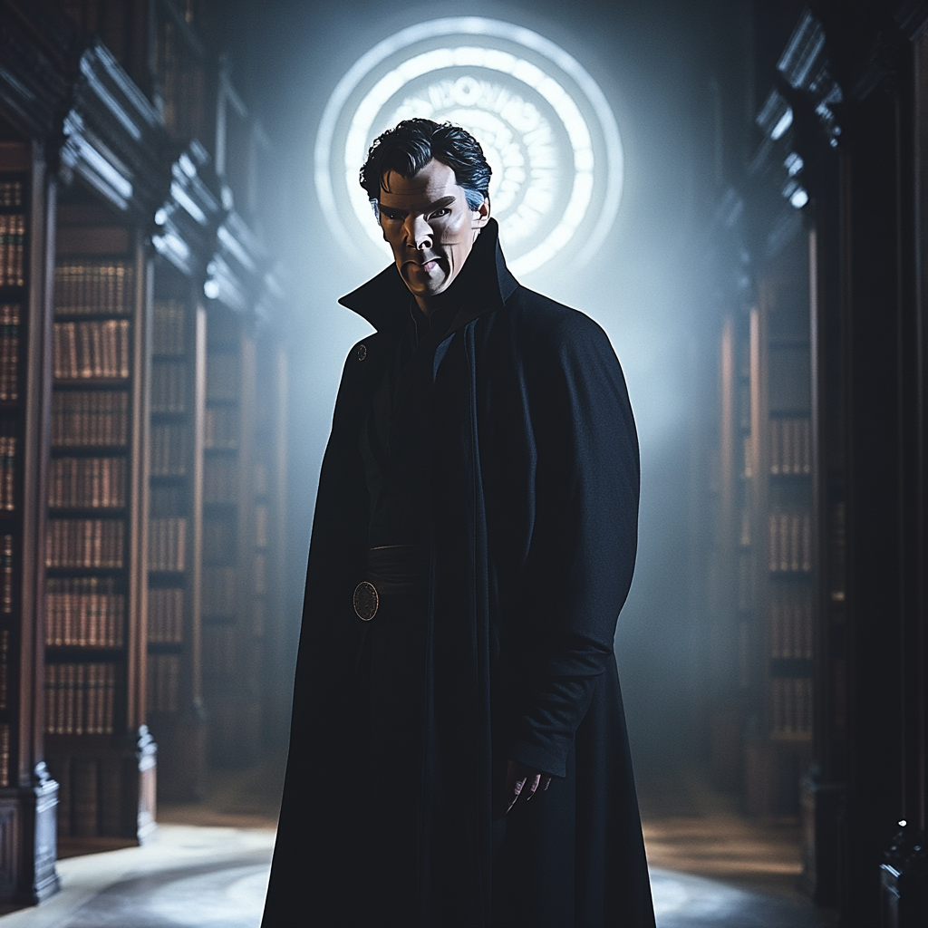 Benedict Cumberbatch: Portal Of The Modern Mystic Painting by numbers kit