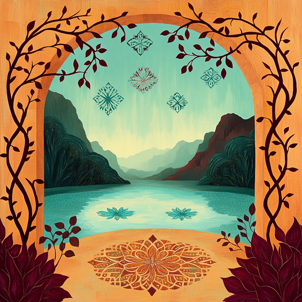 Frida Kahlo Inspired Thorned Oasis Of Memory Paint by numbers kits